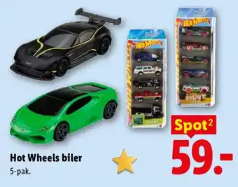 Hot Wheels biler