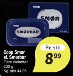 Fakta Tyskland Coop Smørbar tilbud