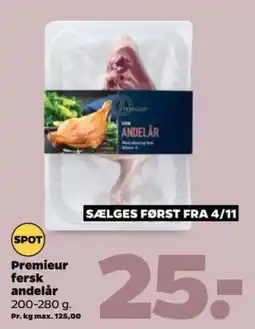 Netto Premieur fersk andelår tilbud