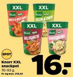 Netto Knorr XXL snackpot tilbud