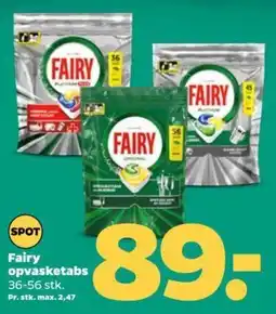 Netto Fairy opvasketabs tilbud