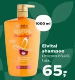 Kvickly Elvital shampoo tilbud