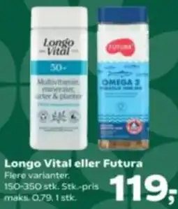 Kvickly Longo Vital eller Futura tilbud