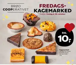 Kvickly Brød Coop Erativet Fredags-Kagemarked tilbud