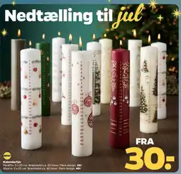 Netto Spot kalenderlys tilbud