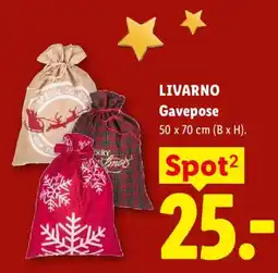 Lidl Livarono Gavepose tilbud