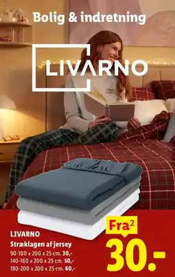 Lidl Livarno Stræklagen af jersey tilbud