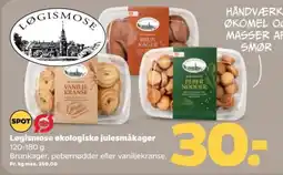 Netto Løgismose økologiske julesmåkager tilbud