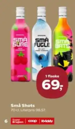 Kvickly Små Shots tilbud