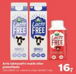 Kvickly Arla lactosefri mælk eller piskefløde tilbud