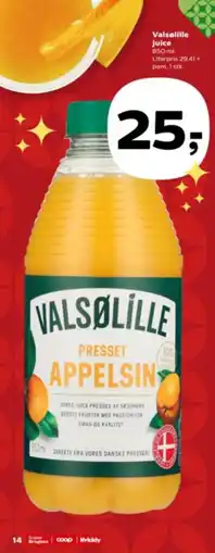 Kvickly Valsølille appelsin tilbud