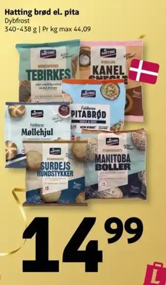Hatting pitabrød
