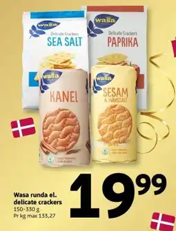 Løvbjerg Wasa delicate crackers tilbud