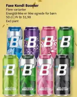 Løvbjerg Faxe Kondi Booster tilbud