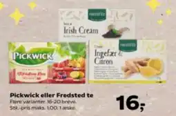 Kvickly Pickwick eller Fredsted te tilbud
