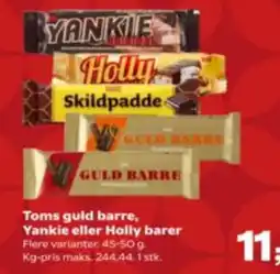 Kvickly Toms guld barre tilbud