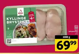 Løvbjerg Rose kyllingebrystfilet tilbud