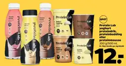 Netto Protein Lab yoghurt protein-drik proteinbudding eller proteinmousse tilbud