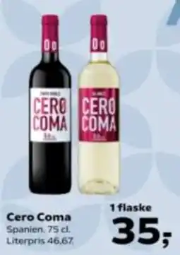 Kvickly Cero Coma tilbud