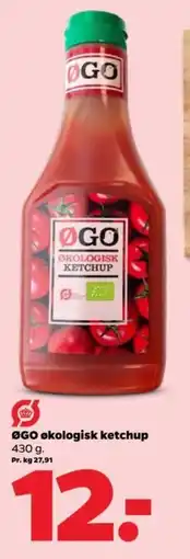 Netto ØGO økologisk ketchup tilbud