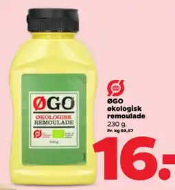 Netto ØGO økologisk remoulade tilbud