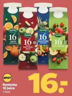 Netto Rynkeby 16 juice tilbud