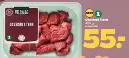 Netto Velsmag oksekød i tern tilbud