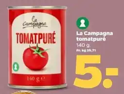 Netto La Campagna tomatpuré tilbud