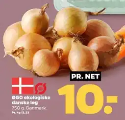 Netto ØGO økologiske løg tilbud