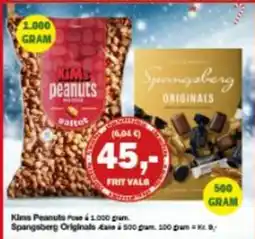 Købmandsgården Kims peanuts tilbud