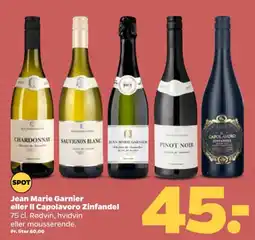 Netto Jean Marie Garnier eller Il Capolavoro Zinfandel tilbud