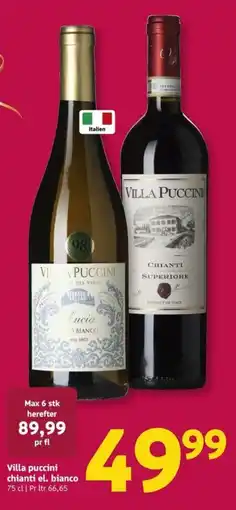 Løvbjerg Villa puccini chianti el. bianco tilbud