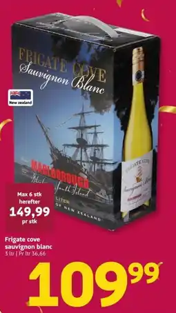 Løvbjerg Frigate cove sauvignon blanc tilbud