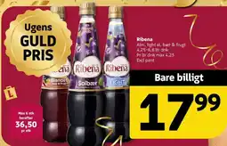 Løvbjerg Ribena Solbær tilbud