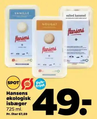 Hansens økologisk isbæger