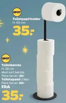 Netto Spot toilet papirholder tilbud
