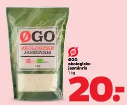 Netto ØGO økologiske jasminris tilbud