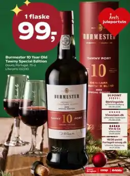 Kvickly Burmester tawny 10 port tilbud