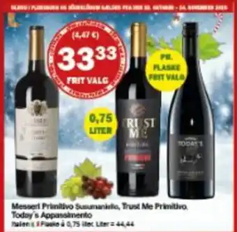 Messeri Primitivo Susumaniello