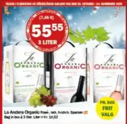 Købmandsgården La Andera Organic tilbud
