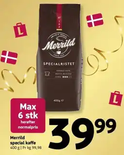 Løvbjerg Merrild special kaffe tilbud