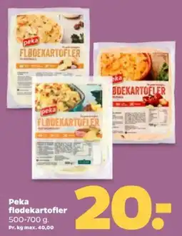 Netto Peka flødekartofler tilbud