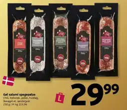 Løvbjerg Gøl salami spegepølse tilbud