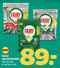 Netto Fairy opvasketabs tilbud