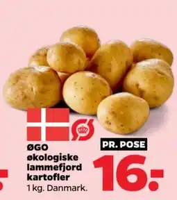 Netto ØGO økologiske lammefjord kartofler tilbud