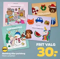 Netto Spot malebog eller perlebog tilbud