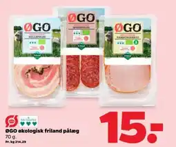 Netto ØGO økologisk friland pålæg tilbud