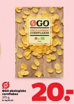Netto ØGO økologiske cornflakes tilbud