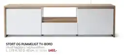Daells Bolighus Stort og rummeligt tv-bord tilbud