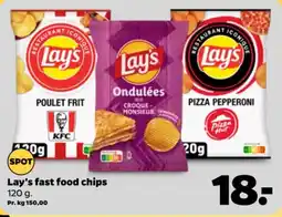 Netto Lay's fast food chips tilbud